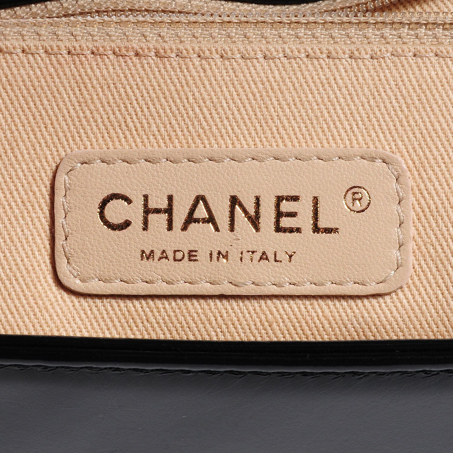 Chanel Glazed Calfskin Large Boy Flap Black 7 of 9
