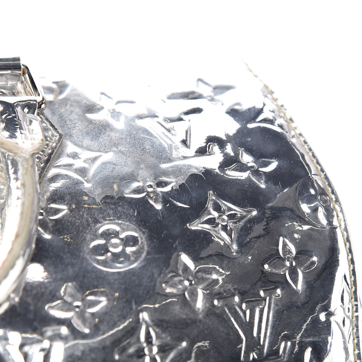 Louis Vuitton Monogram Miroir Speedy 30 Silver 17 of 22