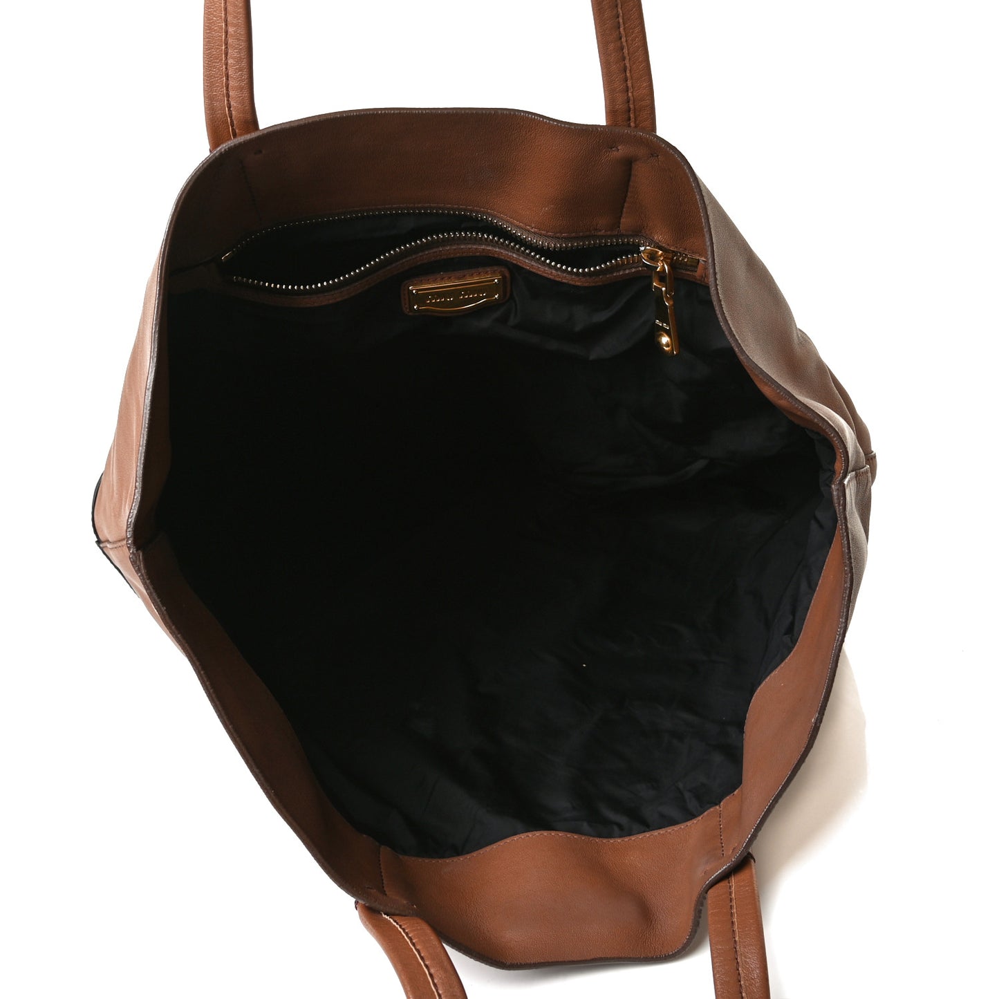Vitello Soft Calf Tote Black Cannella