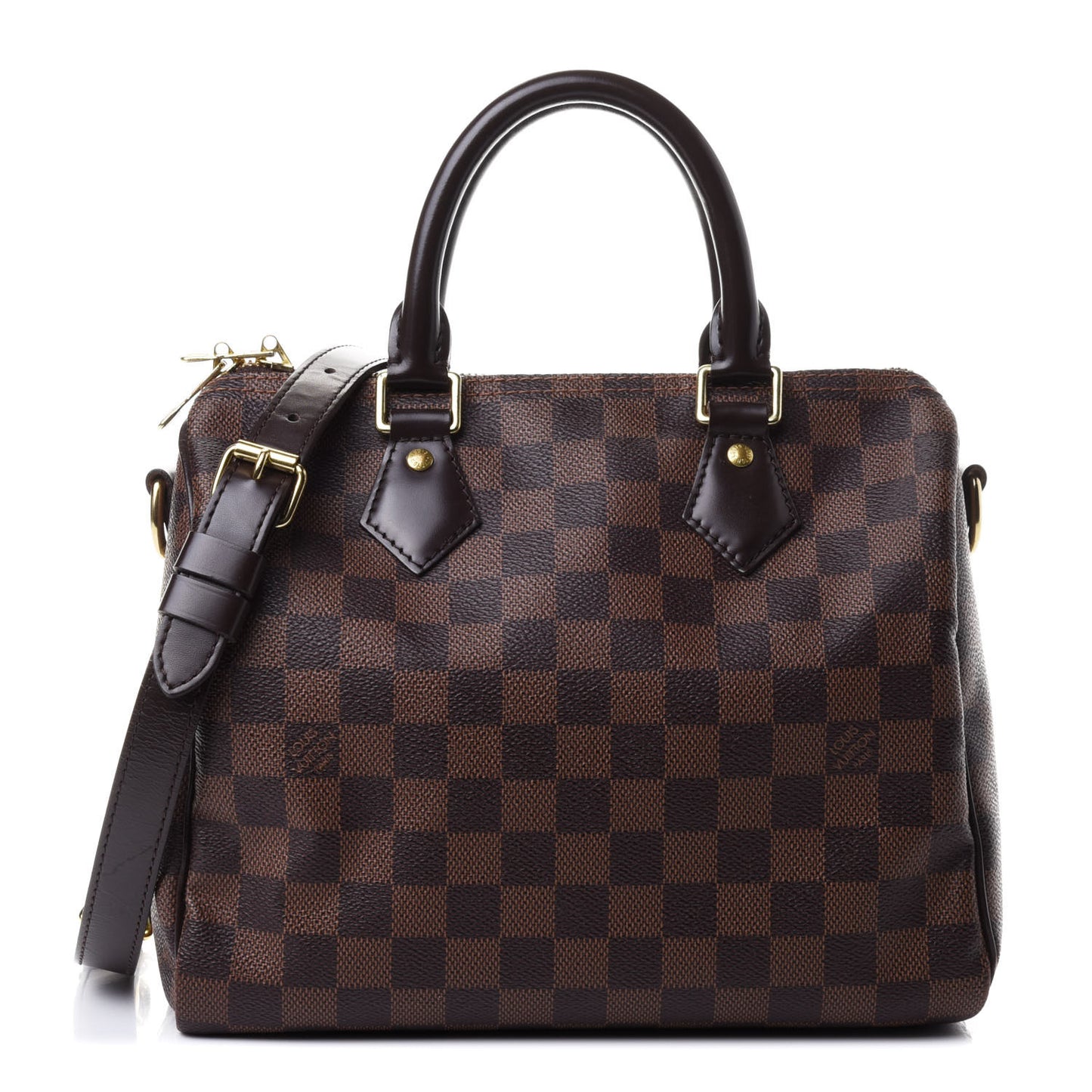 Damier Ebene Speedy Bandouliere 25