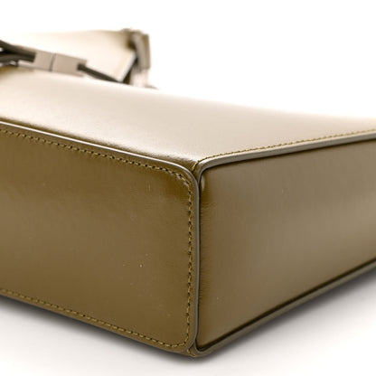Givenchy Box Calfskin Small Cut Out Shoulder Bag Green 7 of 8