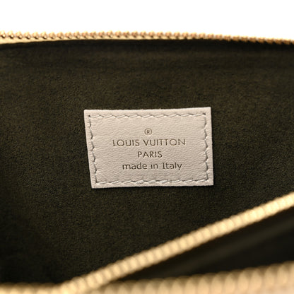 Louis Vuitton Lambskin Embossed Monogram Coussin PM Beige Cream 7 of 13