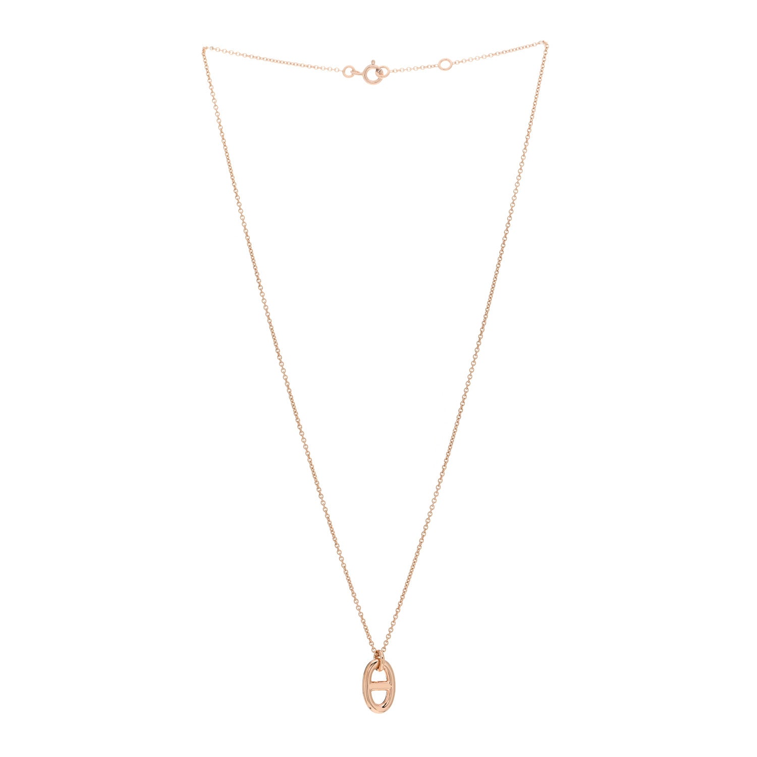 Hermes 18K Rose Gold PM Farandole Pendant Necklace 2 of 4