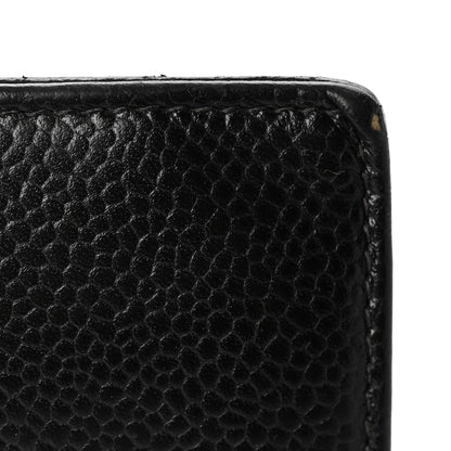 Chanel Caviar Timeless CC French Wallet Black 10 of 11