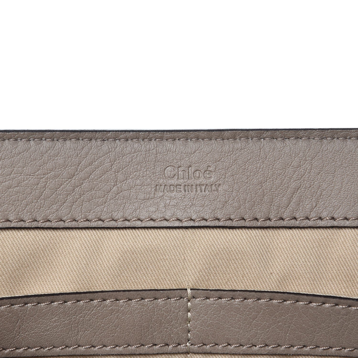 Chloe Calfskin Medium Faye Day Shoulder Bag Motty Grey 5 of 7