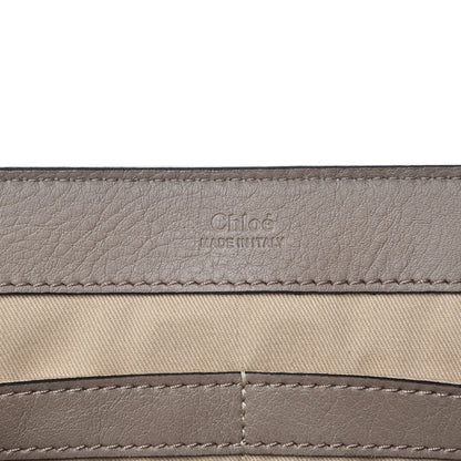 Chloe Calfskin Medium Faye Day Shoulder Bag Motty Grey 6 of 8