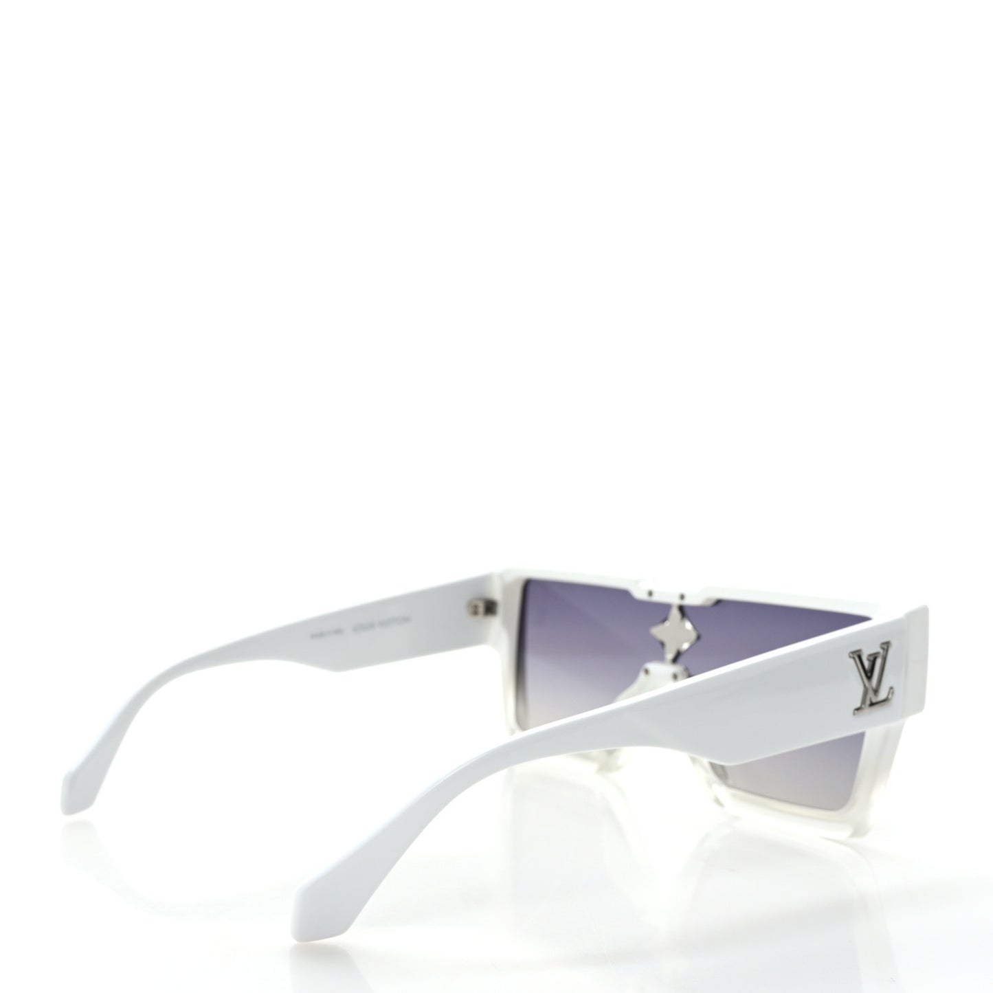 Acetate Swarovski Crystal Cyclone Sunglasses Z1737E White