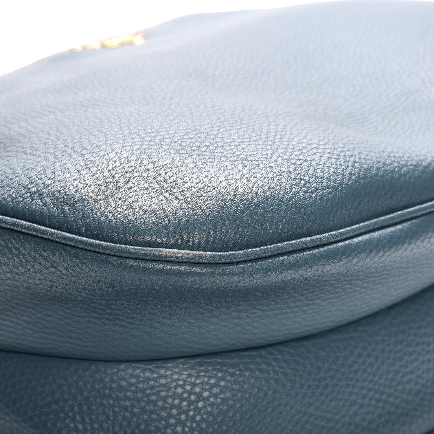 Prada Vitello Daino Hobo Marine 9 of 12