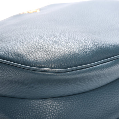Prada Vitello Daino Hobo Marine 9 of 12