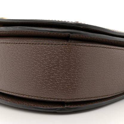 Gucci GG Supreme Monogram Web Small Ophidia Flap Messenger Bag Brown 10 of 13