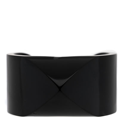 Hermes Aluminium Medor Alu Cuff Bracelet T2 Black 1 of 4