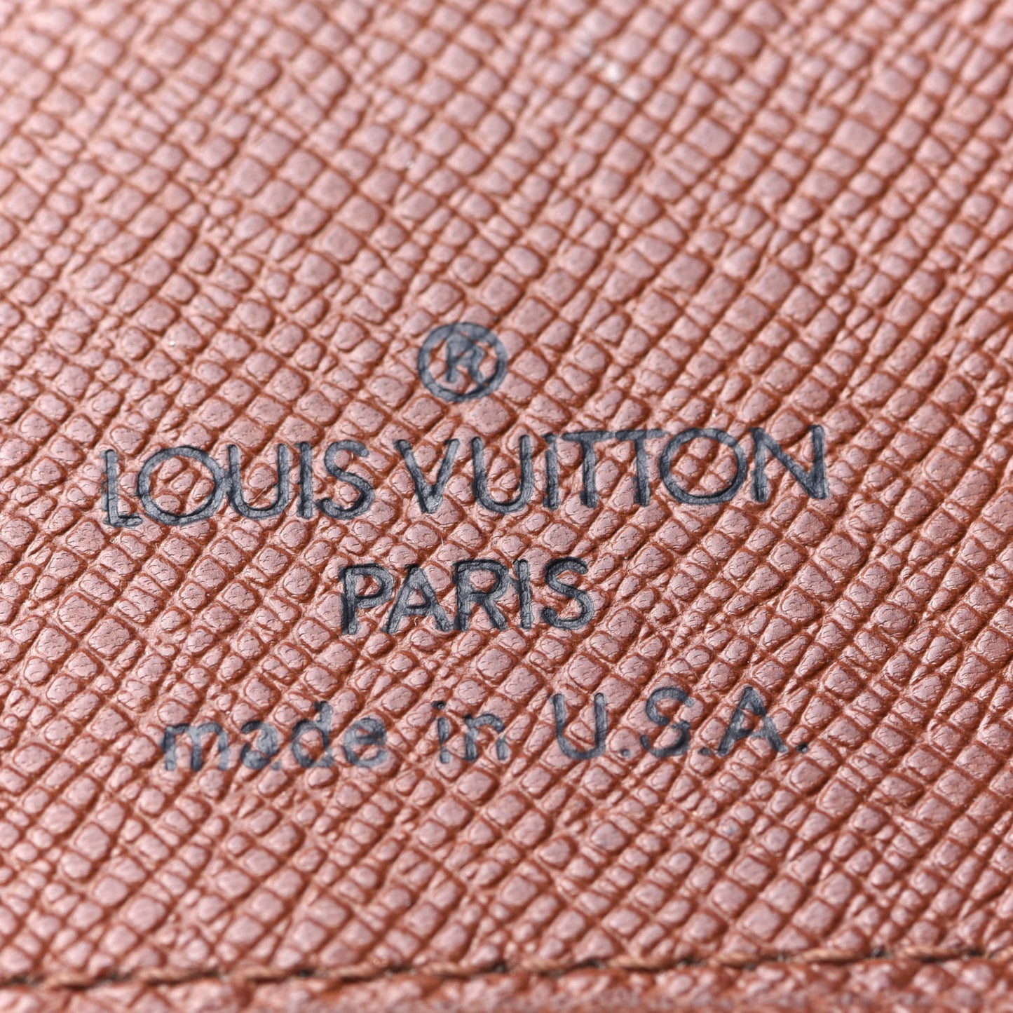 Monogram Mini Agenda Cover