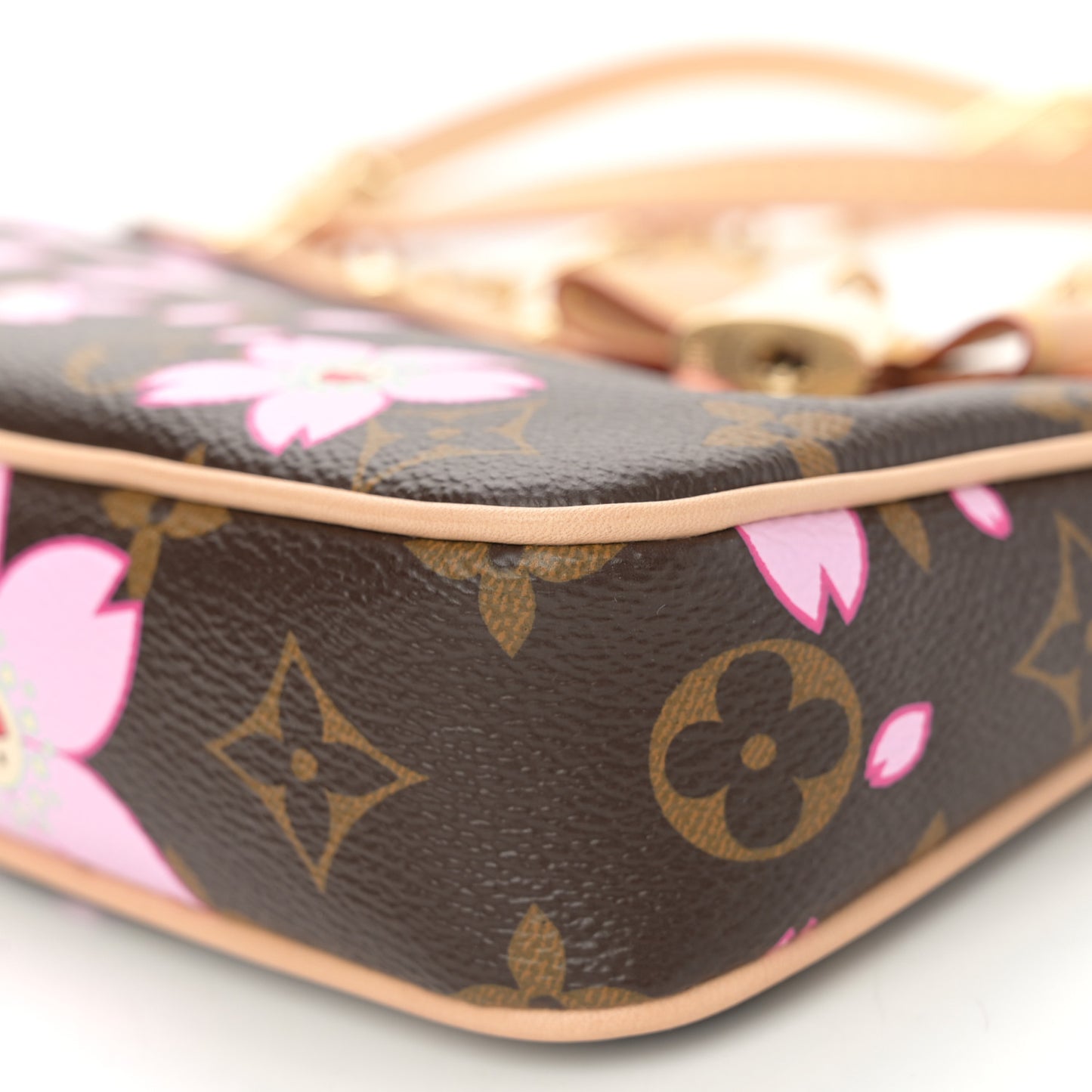 LV X TM Monogram Pochette Accessories Sakura Brown