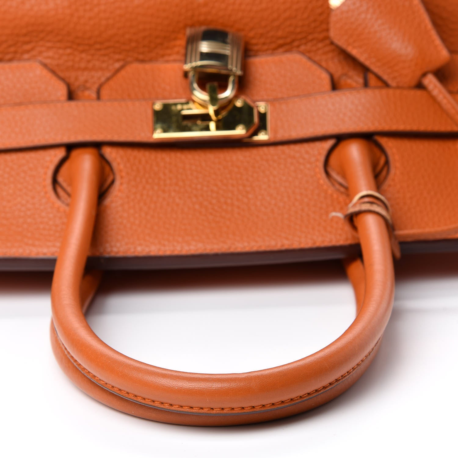 Hermes Taurillon Clemence JPG Birkin 42 Orange 14 of 38