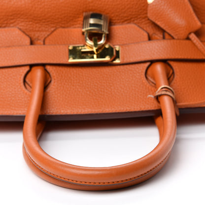 Hermes Taurillon Clemence JPG Birkin 42 Orange 14 of 38