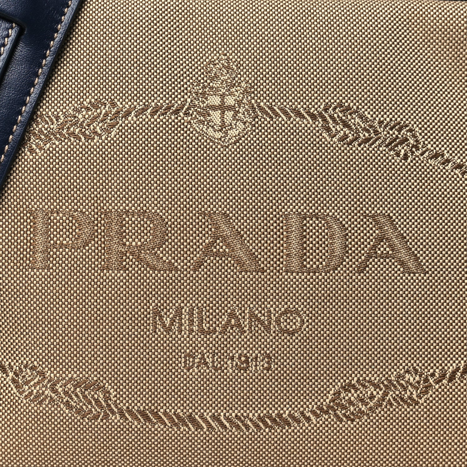 Prada Jacquard Logo Camera Bag Corda Baltico 8 of 10