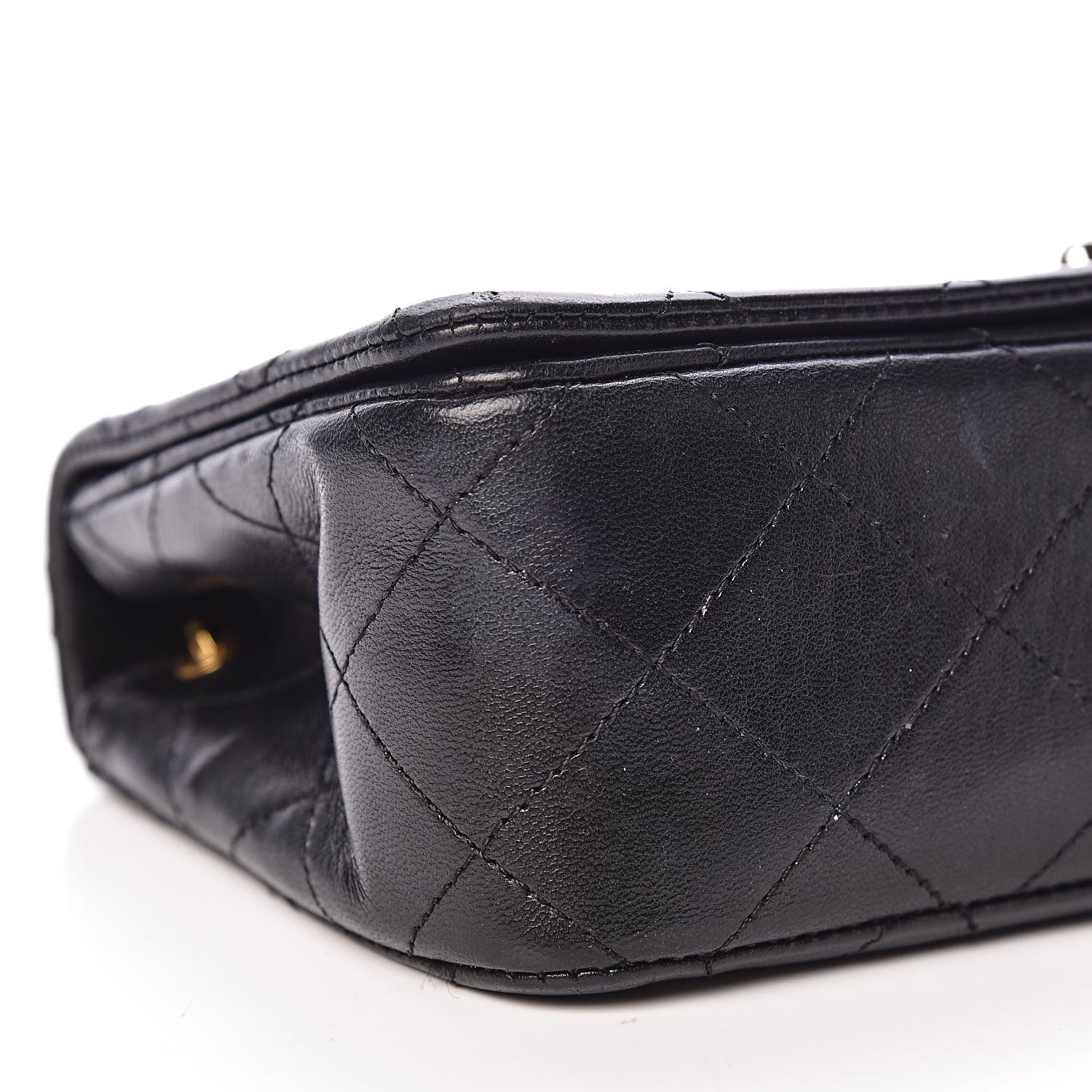 Chanel Lambskin Quilted Mini Flap Black 5 of 13