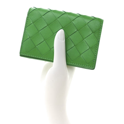 Bottega Veneta Nappa Intrecciato Card Holder Parakeet 2 of 6