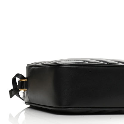Saint Laurent Calfskin Matelasse Monogram Lou Camera Bag Black 8 of 9