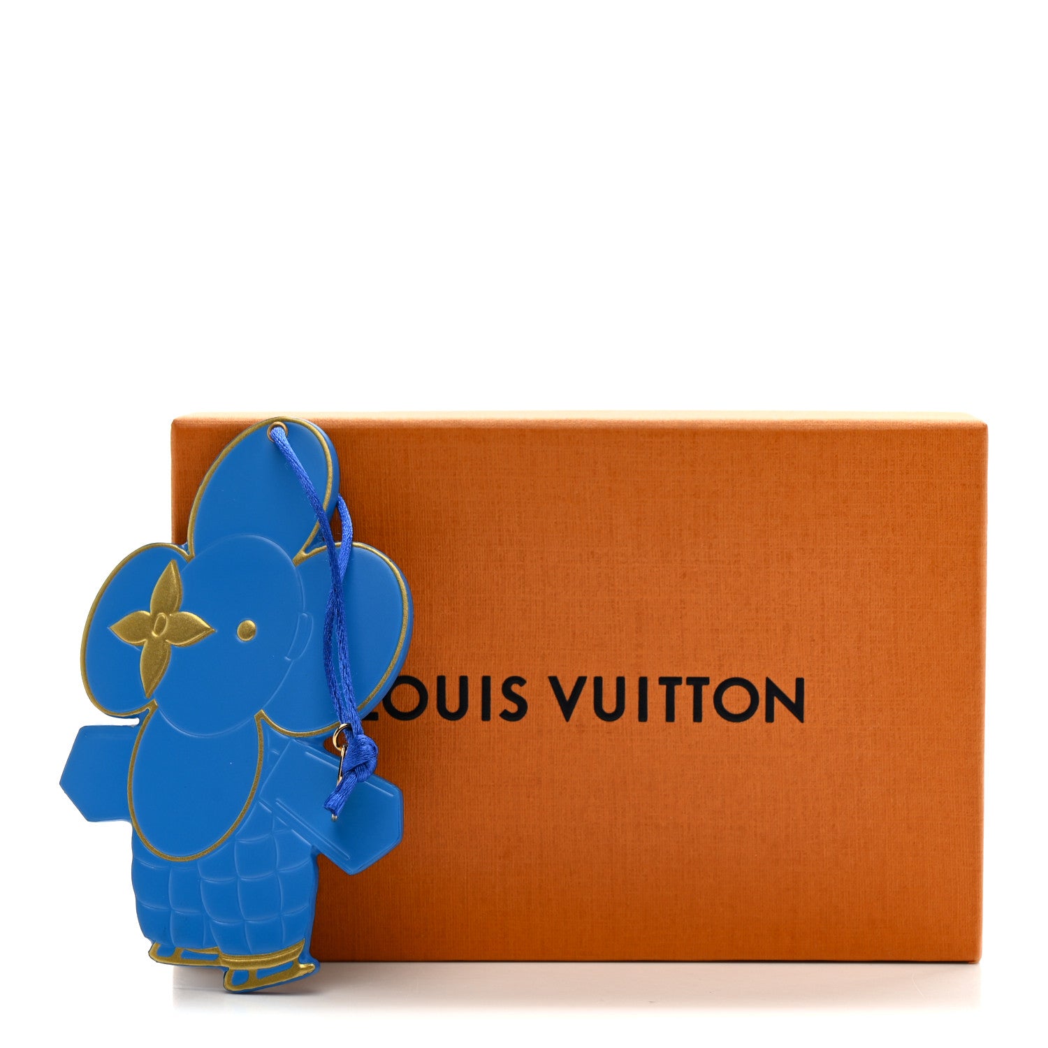 Louis Vuitton Monogram Vivienne Xmas Ornament Charm Blue 1808868