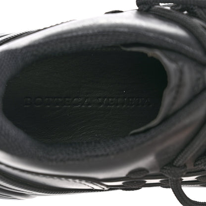 Bottega Veneta Calfskin Rubber Storm Larry Sneakers 40 Black 7 of 13