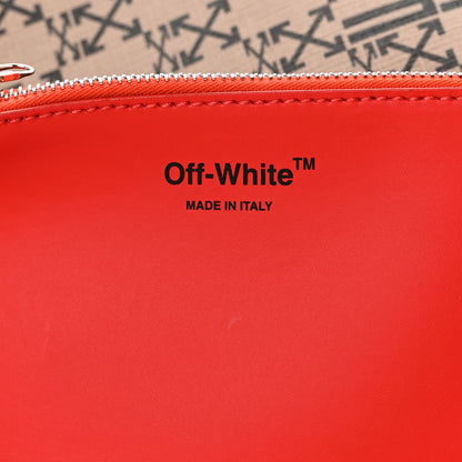 Off-White Coated Canvas Arrow Print Day Off Tote Bag Beige 7 of 16