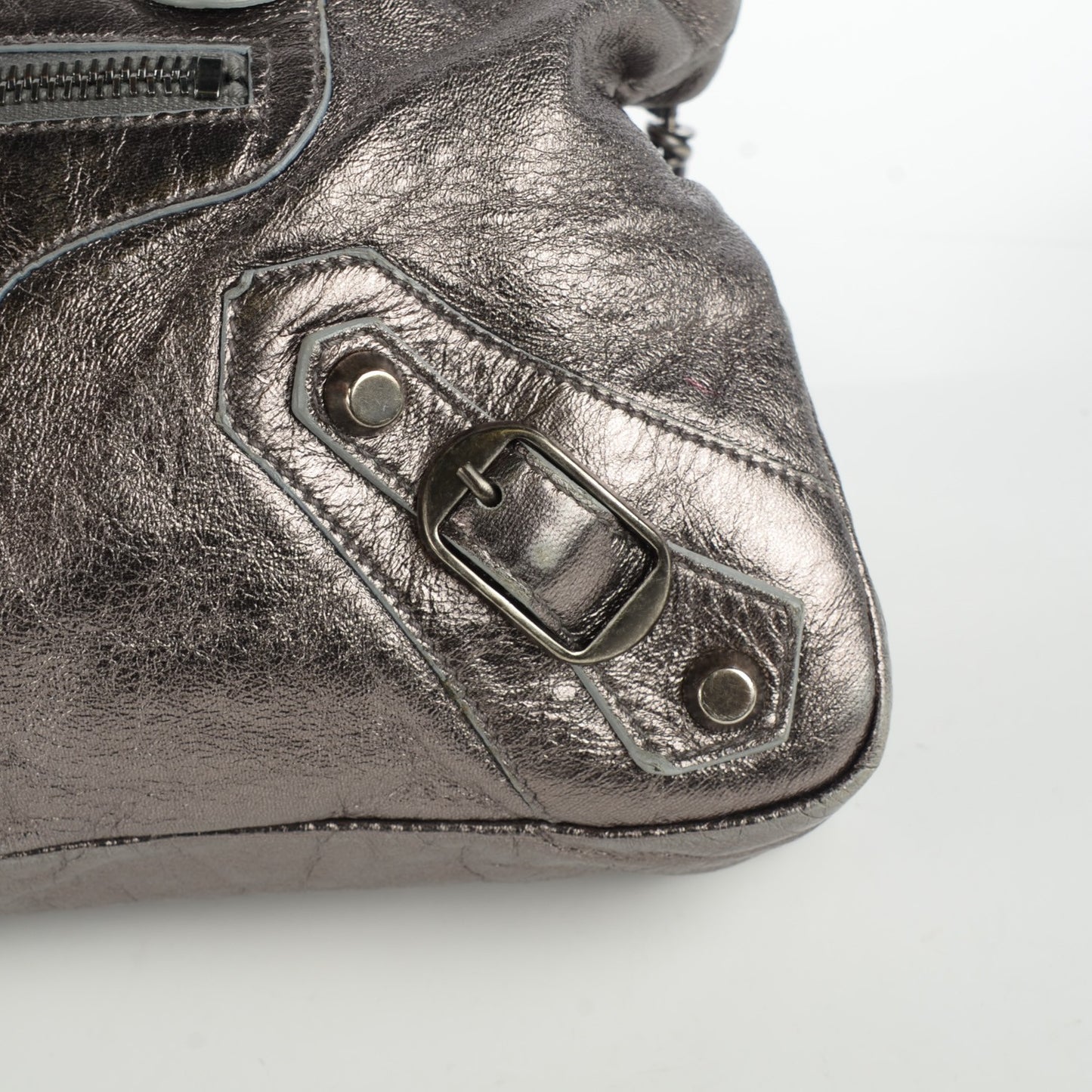 Agneau Classic Hardware First Pewter