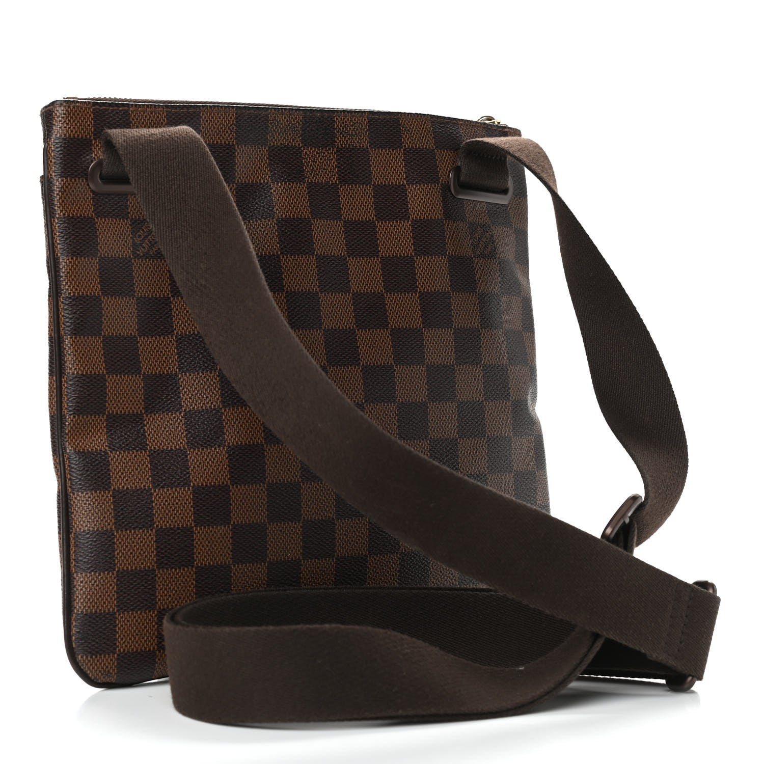 Louis Vuitton Damier Ebene Brooklyn Flat Pochette 3 of 9