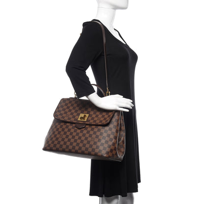 Louis Vuitton Damier Ebene Bergamo GM 2 of 16