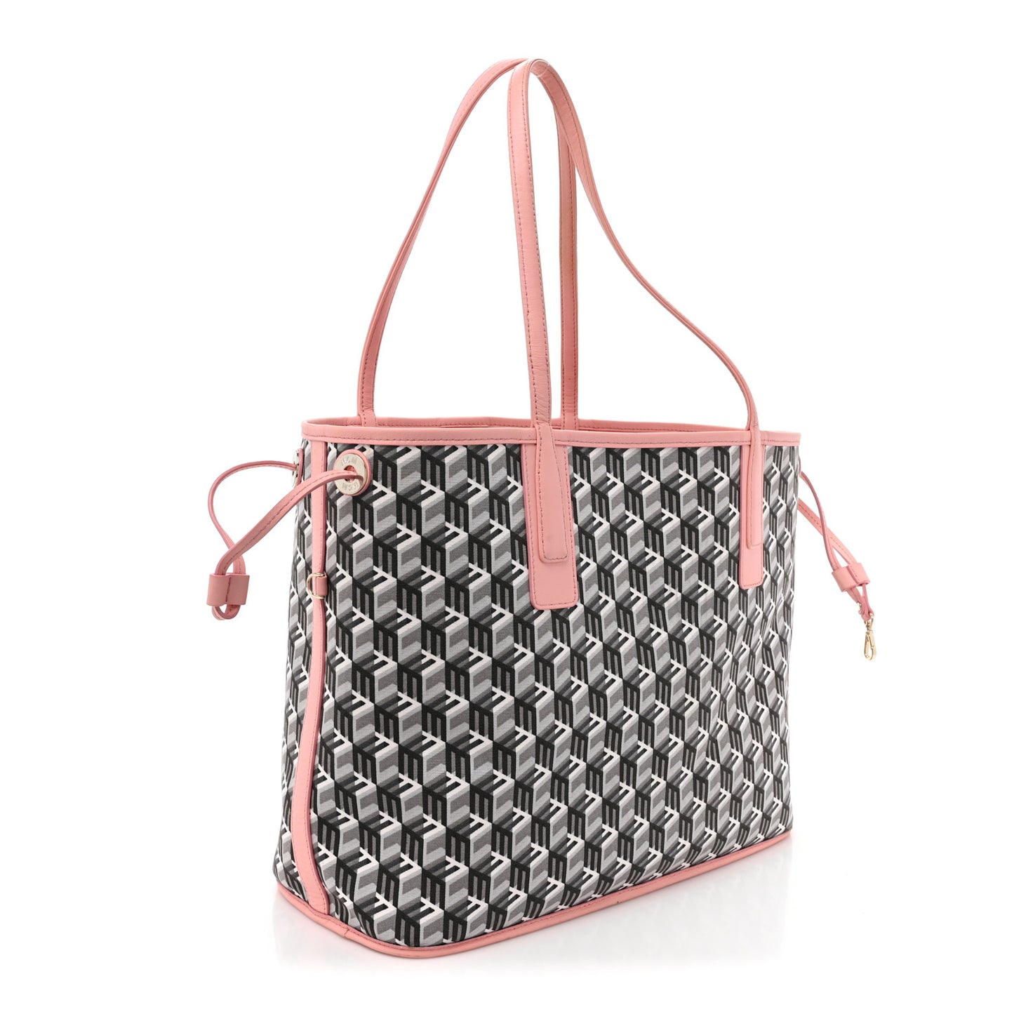 Visetos Medium Liz Reversible Shopper Tote Pink