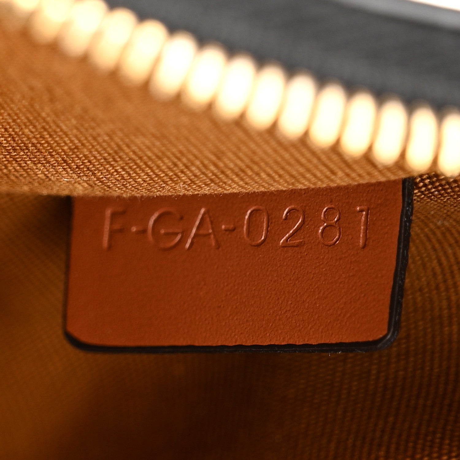 Celine Triomphe Canvas Calfskin Ava Shoulder Bag Tan 7 of 13