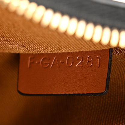 Celine Triomphe Canvas Calfskin Ava Shoulder Bag Tan 7 of 13