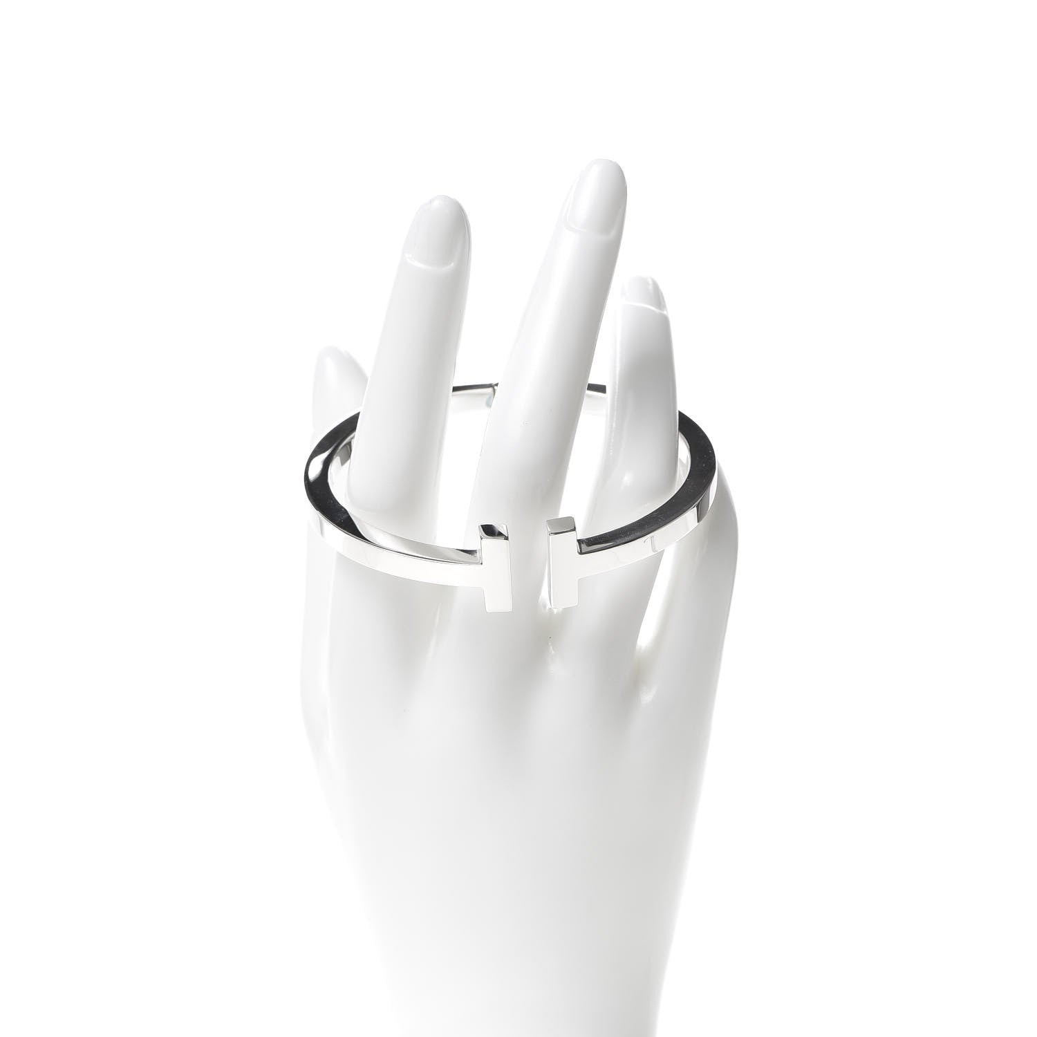 Tiffany Sterling Silver T Square Bracelet 2 of 5