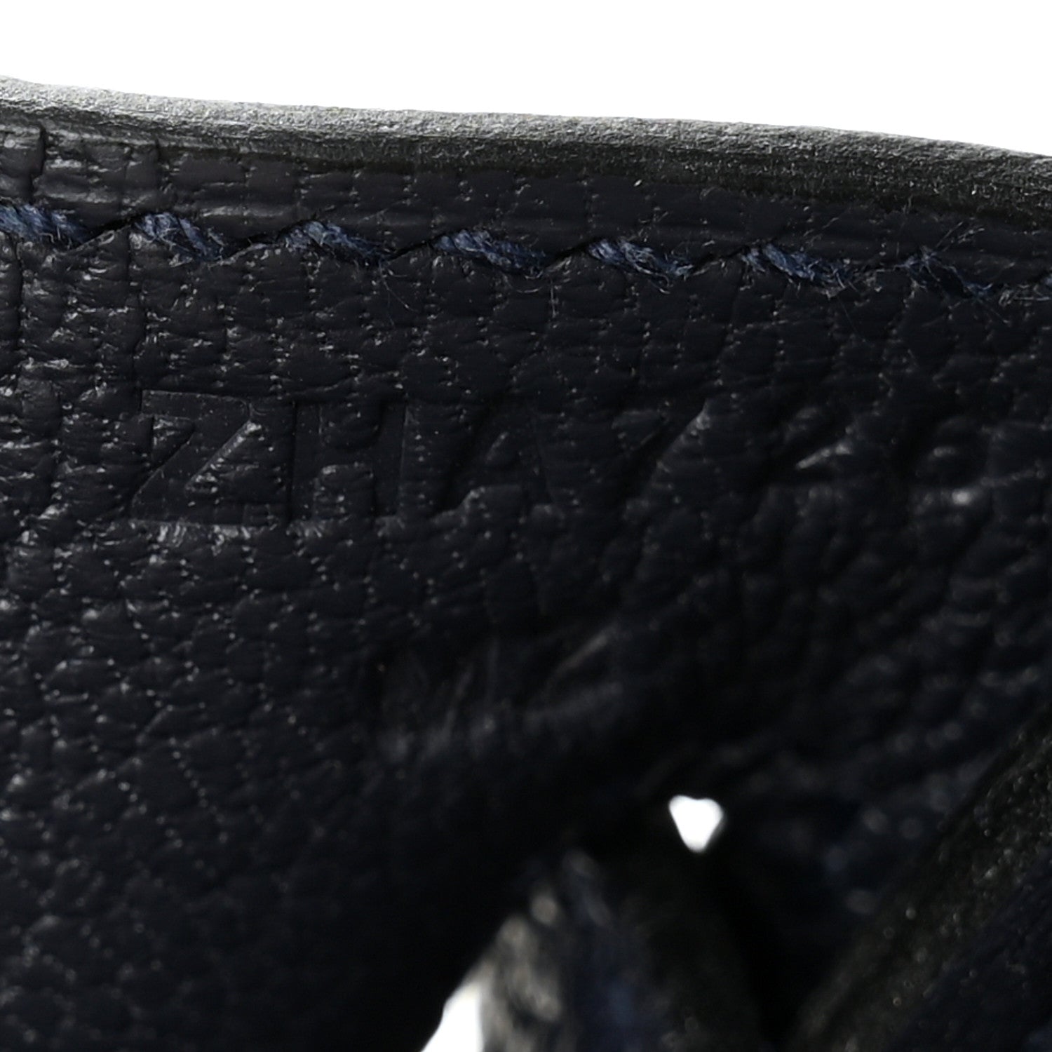 Hermes Togo Birkin 25 Bleu Nuit 7 of 13
