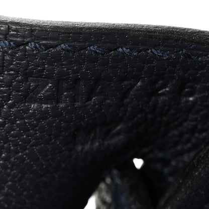 Hermes Togo Birkin 25 Bleu Nuit 7 of 13