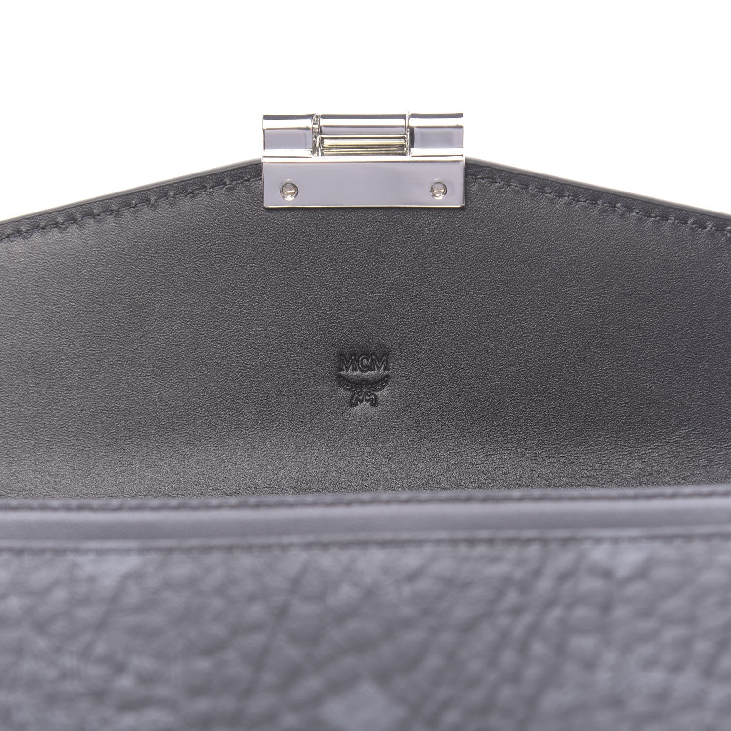 MCM Visetos Large Patricia Wallet On Chain Black 6 of 10