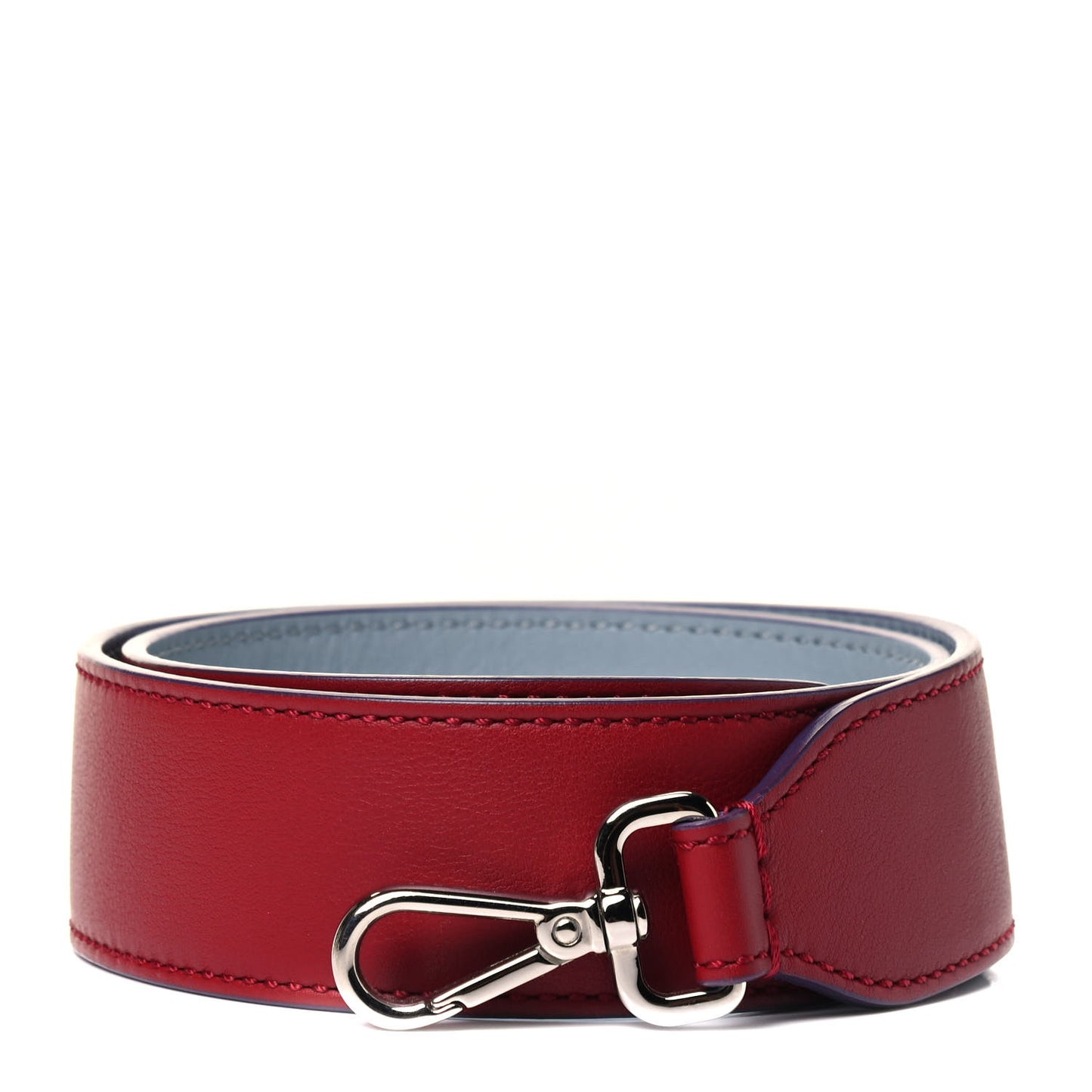 Calfskin Strap You Red Light Blue