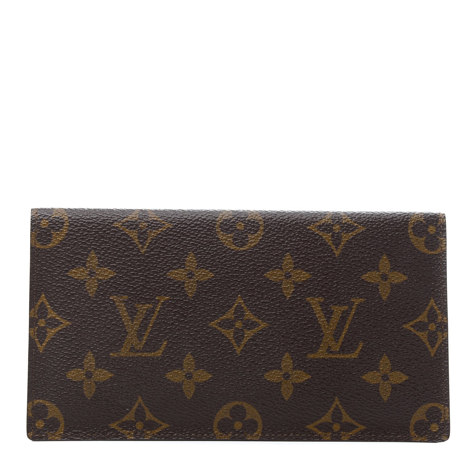 Louis Vuitton Monogram Simple Checkbook Holder Wallet 1 of 7