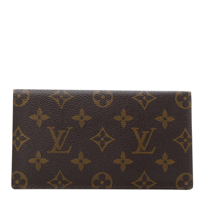 Louis Vuitton Monogram Simple Checkbook Holder Wallet 1 of 7