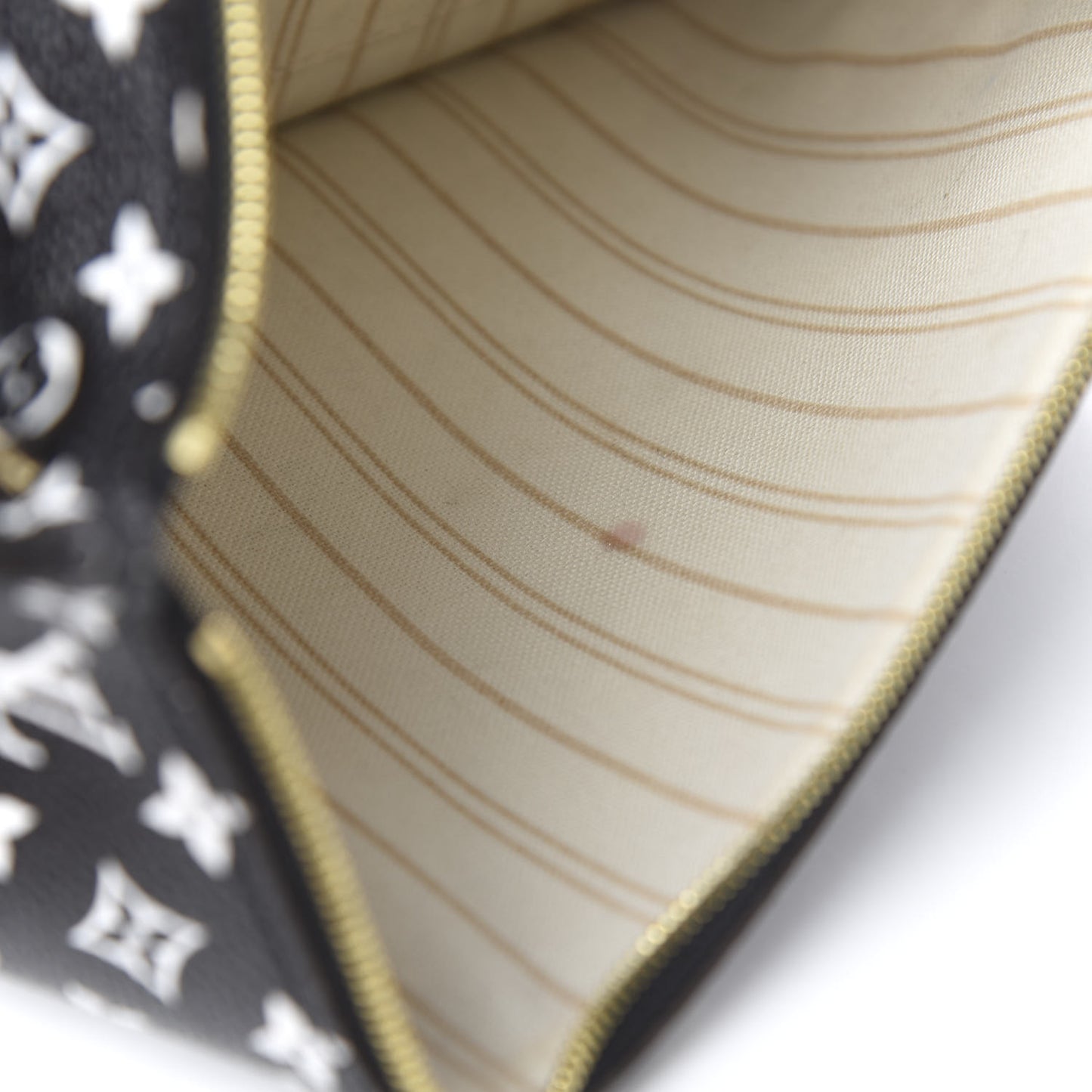 Monogram Giant Jungle Neverfull MM GM Pochette Black