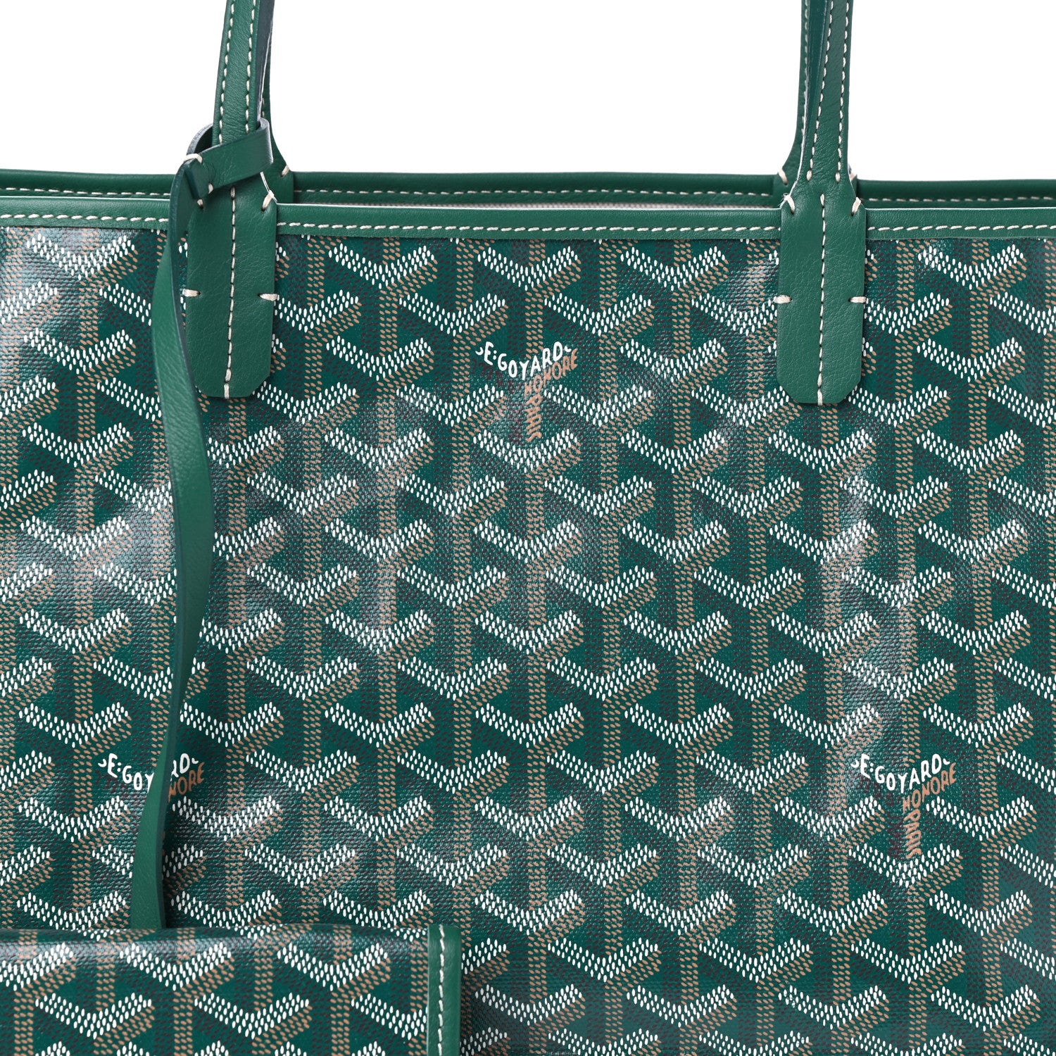 Goyard Goyardine Saint Louis PM Green 8 of 10
