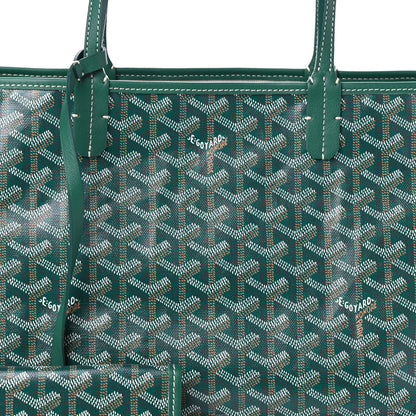 Goyard Goyardine Saint Louis PM Green 8 of 10