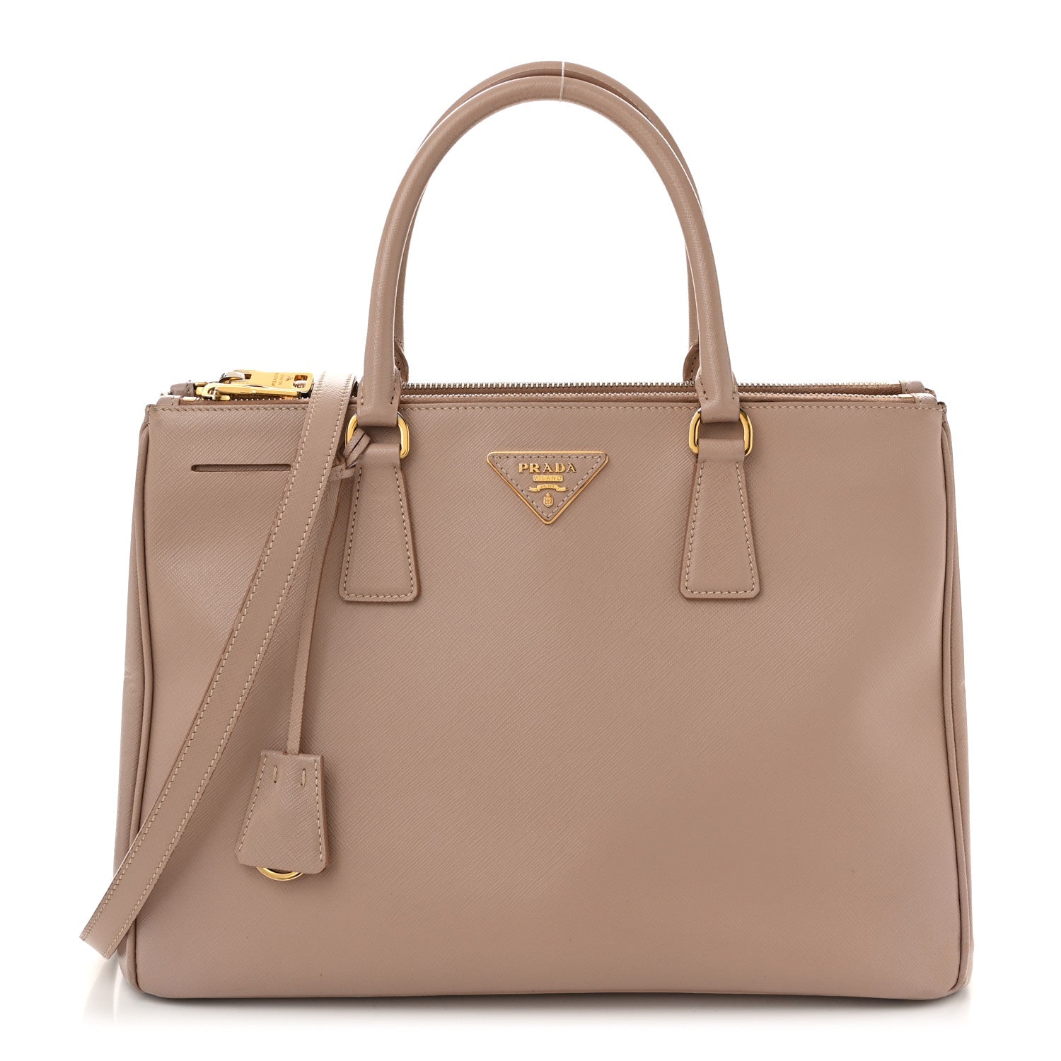 Prada Saffiano Medium Galleria Double Zip Tote Cammeo 1 of 14