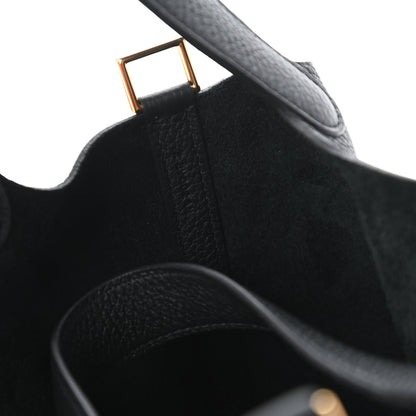 Hermes Taurillon Clemence Picotin Lock 18 PM Black 9 of 11