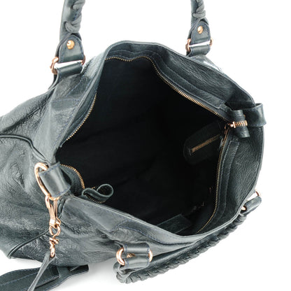 Balenciaga Agneau Giant 12 Rose Gold Hardware Velo Anthracite 5 of 8