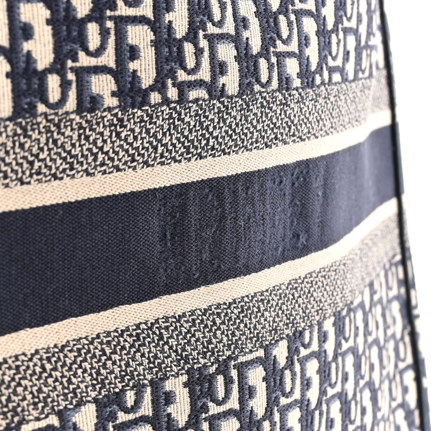 Christian Dior Oblique Large Book Tote Blue Multicolor 12 of 12