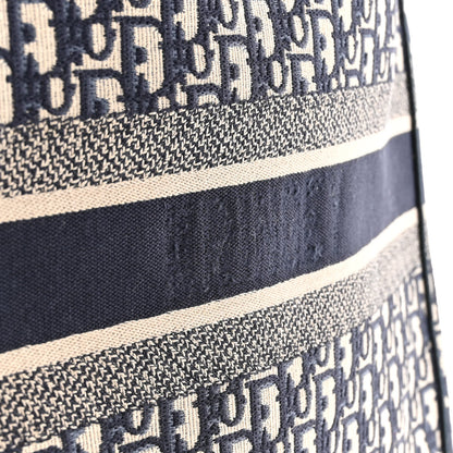 Christian Dior Oblique Large Book Tote Blue Multicolor 12 of 12