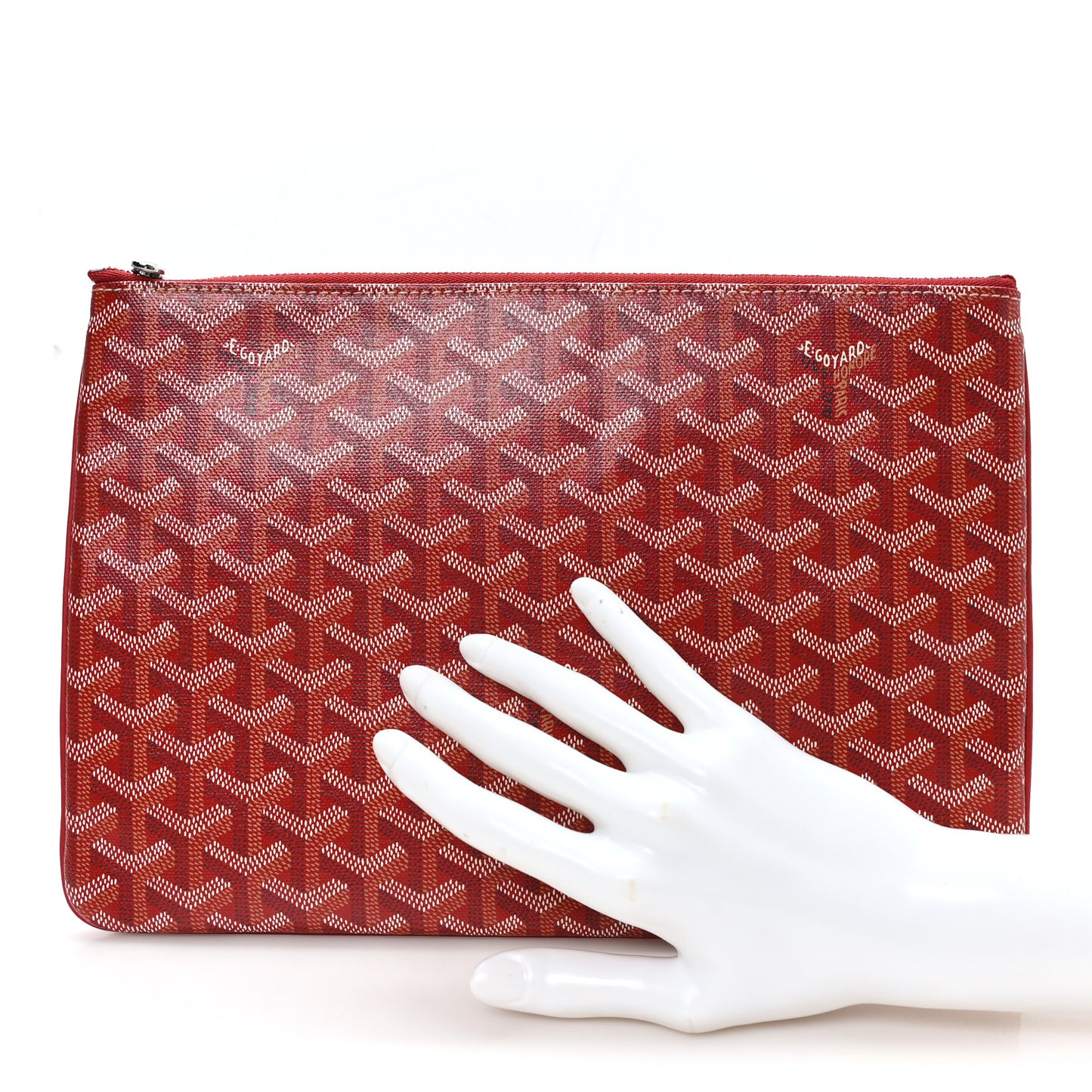 Goyardine Senat Pochette MM Red