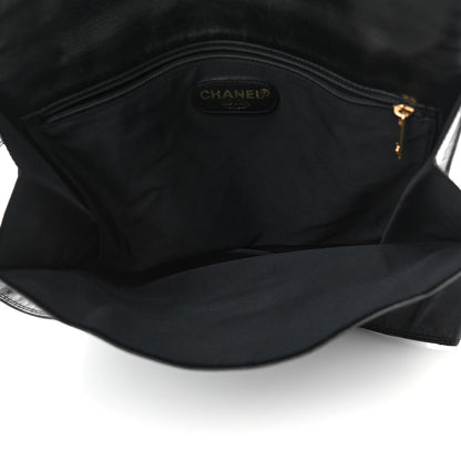 Chanel Lambskin CC Shoulder Flap Bag Black 5 of 12