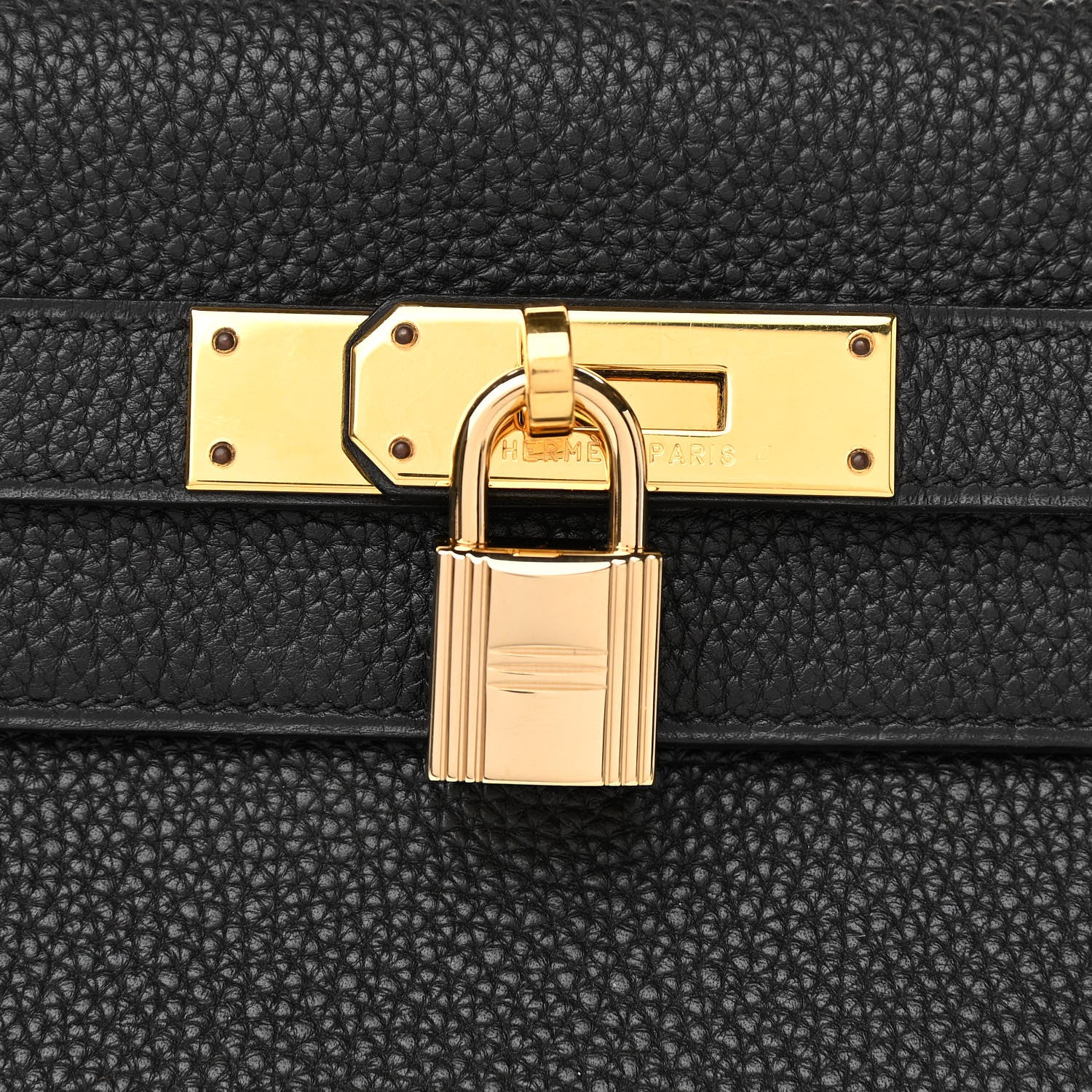 Hermes Togo Kelly Retourne 28 Black 8 of 13